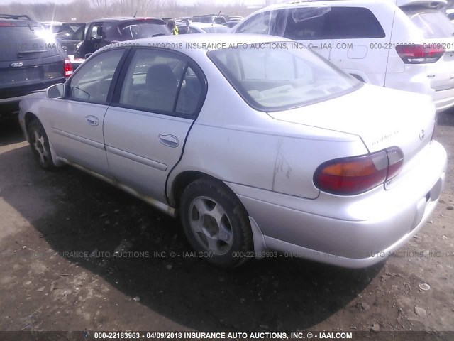 1G1NE52J82M505055 - 2002 CHEVROLET MALIBU LS ნაცრისფერი ფოტო 3
