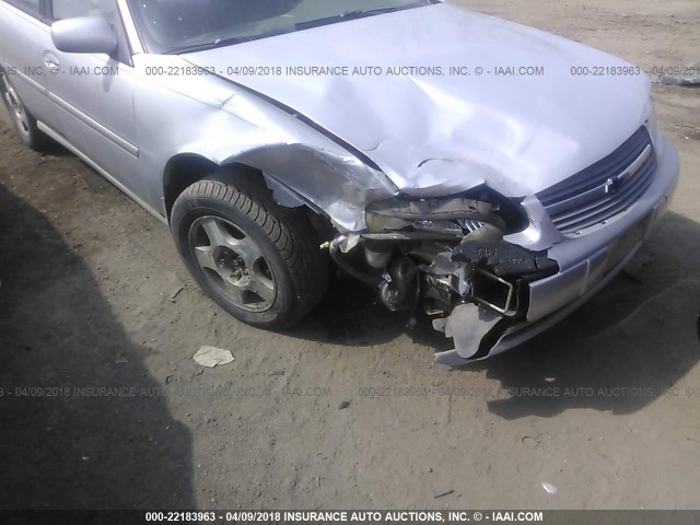 1G1NE52J82M505055 - 2002 CHEVROLET MALIBU LS ნაცრისფერი ფოტო 6