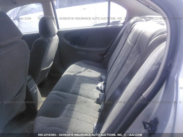 1G1NE52J82M505055 - 2002 CHEVROLET MALIBU LS ნაცრისფერი ფოტო 8