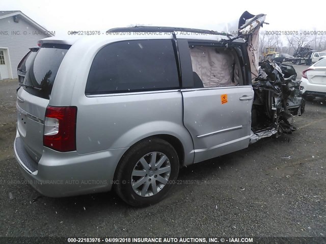 2A4RR8DG2BR655377 - 2011 CHRYSLER TOWN & COUNTRY TOURING L SILVER photo 4
