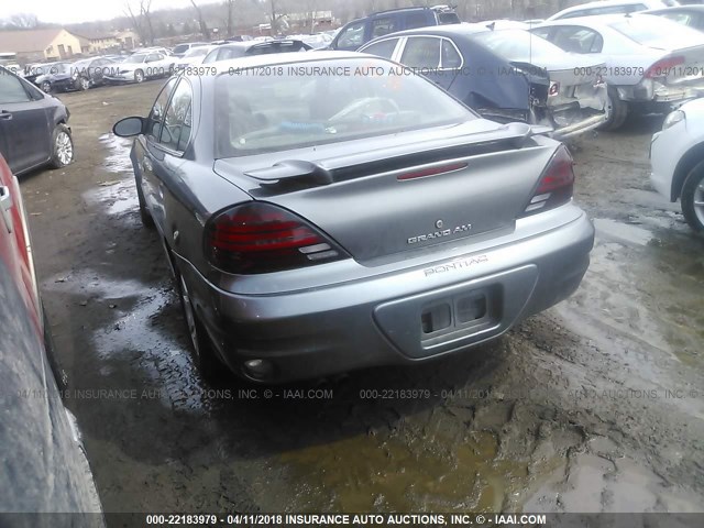 1G2NF52E24M673286 - 2004 PONTIAC GRAND AM SE1 GRAY photo 3