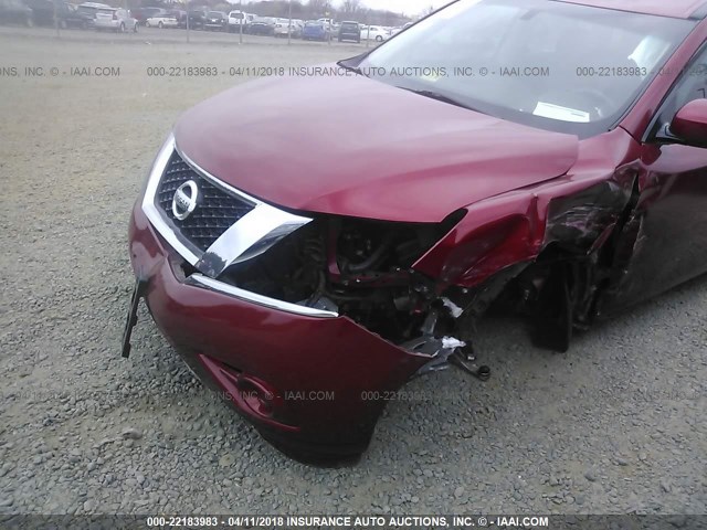 5N1AR2MM9EC682137 - 2014 NISSAN PATHFINDER S/SV/SL/PLATINUM 红色 照片 6
