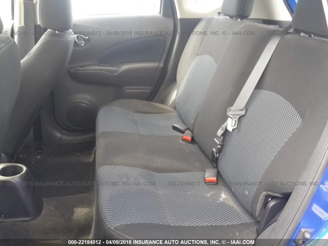3N1CE2CP0HL369008 - 2017 NISSAN VERSA NOTE S/S PLUS/SV/SL/SR BLUE photo 8