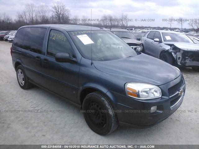 1GNDU23L16D207464 - 2006 CHEVROLET UPLANDER LS BLUE photo 1