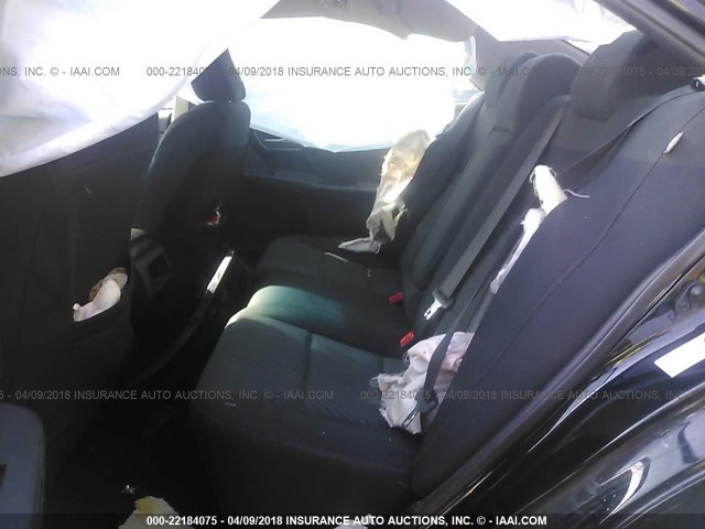 4T4BF1FK8GR519713 - 2016 TOYOTA CAMRY LE/XLE/SE/XSE BLACK photo 8