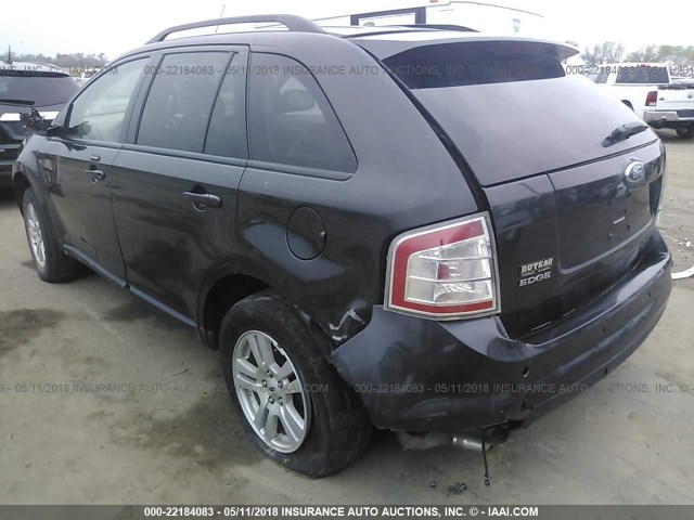 2FMDK39C97BA64925 - 2007 FORD EDGE SEL PLUS BLACK photo 6