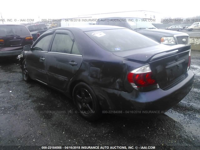 4T1BE30K16U707330 - 2006 TOYOTA CAMRY LE/XLE/SE BLACK photo 3