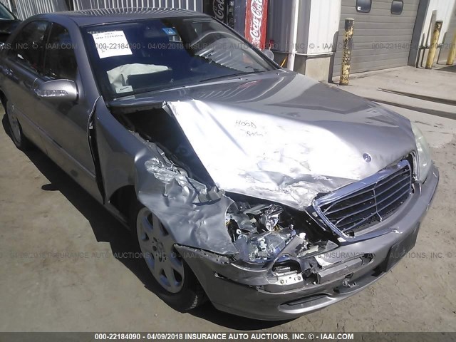 WDBNG83J34A422587 - 2004 MERCEDES-BENZ S 430 4MATIC TAN photo 6