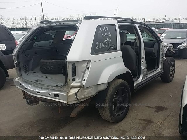 1J4HR48NX6C281306 - 2006 JEEP GRAND CHEROKEE LAREDO/COLUMBIA/FREEDOM 银色 照片 4