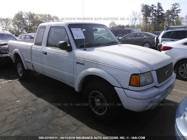 1FTYR44V72PB28560 - 2002 FORD RANGER SUPER CAB WHITE photo 1