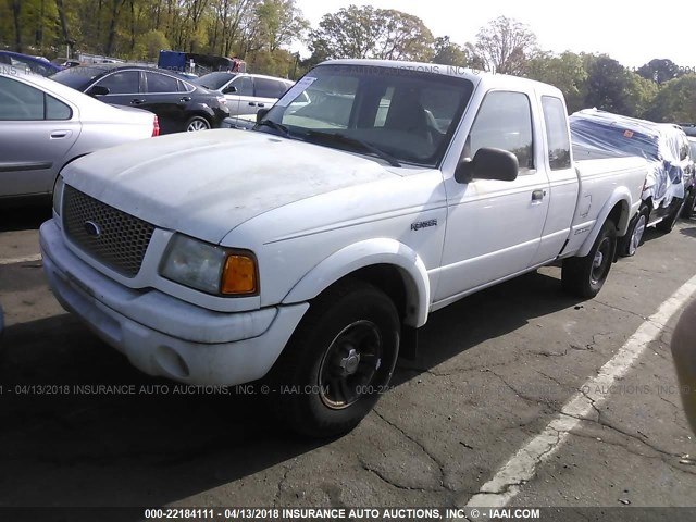 1FTYR44V72PB28560 - 2002 FORD RANGER SUPER CAB WHITE photo 2