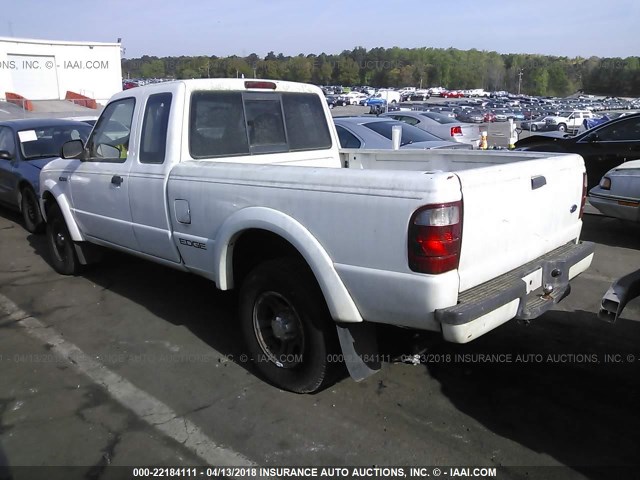 1FTYR44V72PB28560 - 2002 FORD RANGER SUPER CAB WHITE photo 3