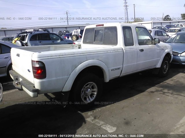 1FTYR44V72PB28560 - 2002 FORD RANGER SUPER CAB WHITE photo 4