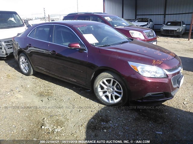 1G11C5SL6FF242984 - 2015 CHEVROLET MALIBU 1LT MAROON photo 1