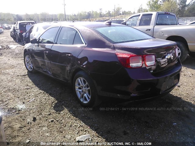1G11C5SL6FF242984 - 2015 CHEVROLET MALIBU 1LT MAROON photo 3