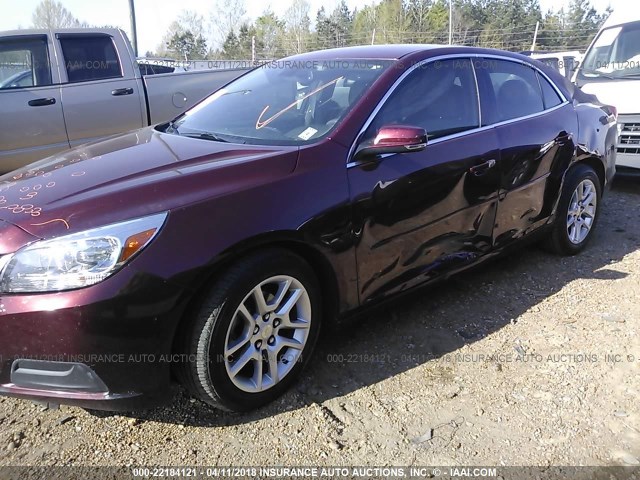 1G11C5SL6FF242984 - 2015 CHEVROLET MALIBU 1LT MAROON photo 6
