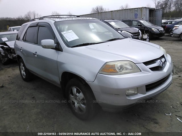 2HNYD18226H516393 - 2006 ACURA MDX SILVER photo 1