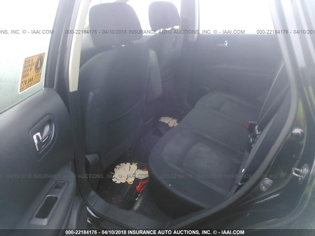 JN8AS5MTXBW161217 - 2011 NISSAN ROGUE S/SV/KROM BLACK photo 8