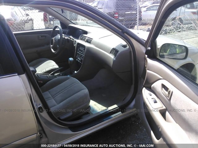 4T1BG22K8YU970807 - 2000 TOYOTA CAMRY CE/LE/XLE 金色 照片 5