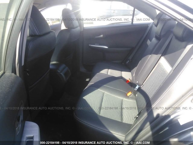 4T1BF1FK9CU133757 - 2012 TOYOTA CAMRY SE/LE/XLE Сұр фото 8