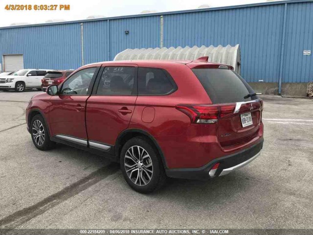 JA4AD3A35JZ043162 - 2018 MITSUBISHI OUTLANDER SE/SEL RED photo 12