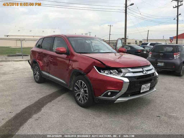 JA4AD3A35JZ043162 - 2018 MITSUBISHI OUTLANDER SE/SEL RED photo 13