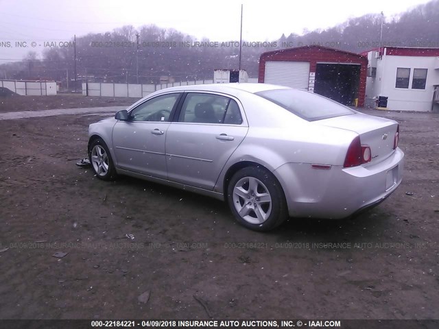 1G1ZG57B994219223 - 2009 CHEVROLET MALIBU LS 银色 照片 3