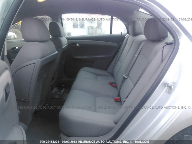 1G1ZG57B994219223 - 2009 CHEVROLET MALIBU LS 银色 照片 8