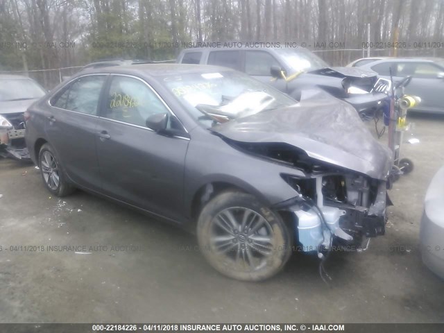 4T1BF1FK7GU574602 - 2016 TOYOTA CAMRY LE/XLE/SE/XSE Gris photo 1