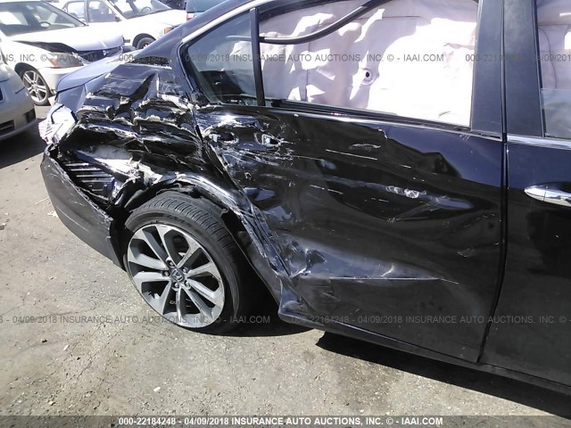 1HGCR2F5XFA178021 - 2015 HONDA ACCORD SPORT Қара фото 6