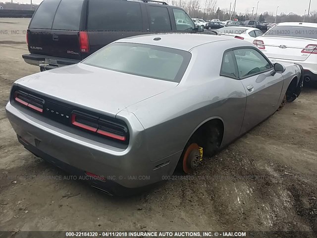 2C3CDZAG6FH892913 - 2015 DODGE CHALLENGER SXT GRAY photo 4