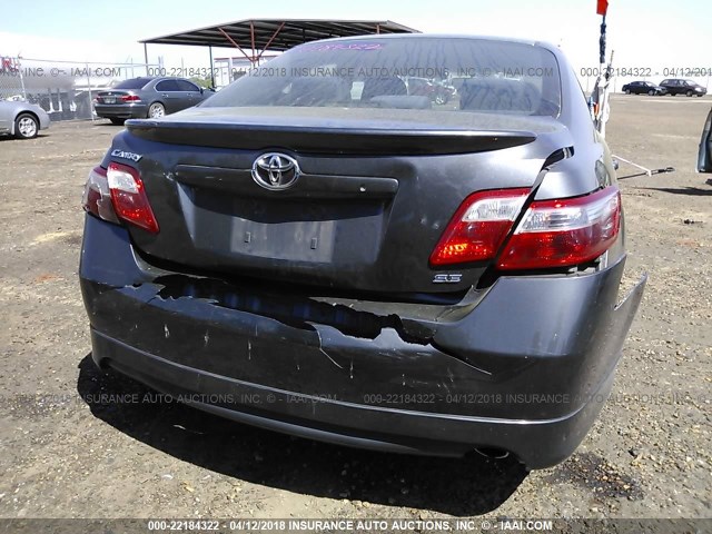 4T1BE46K87U553102 - 2007 TOYOTA CAMRY NEW GENERAT CE/LE/XLE/SE GRAY photo 6