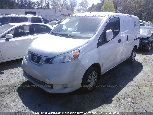 3N6CM0KN8FK707212 - 2015 NISSAN NV200 2.5S/2.5SV WHITE photo 2