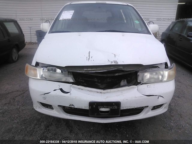 5FNRL18983B122974 - 2003 HONDA ODYSSEY EXL თეთრი ფოტო 6