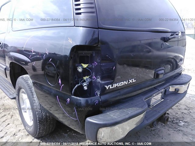 3GKFK16Z14G227557 - 2004 GMC YUKON XL K1500 BLACK photo 6