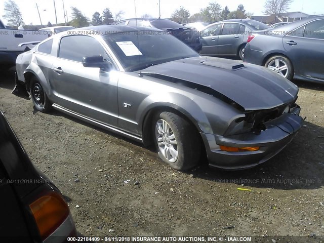 1ZVFT82H255241052 - 2005 FORD MUSTANG GT GRAY photo 1