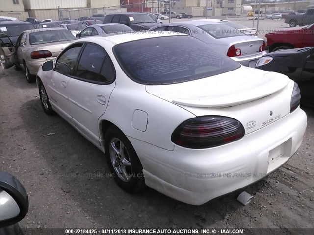 1G2WP52K63F107285 - 2003 PONTIAC GRAND PRIX GT WHITE photo 3