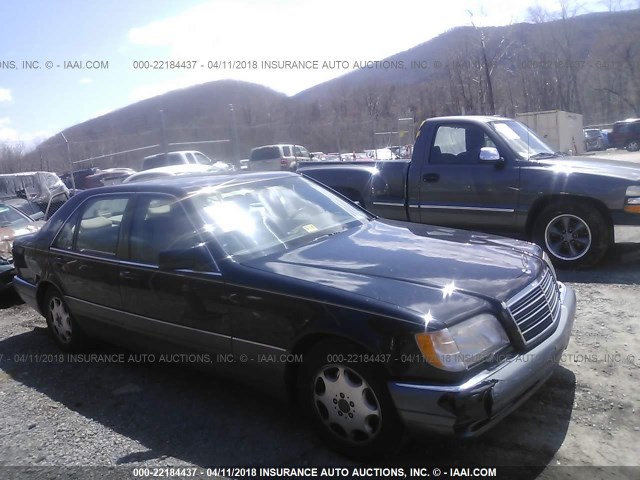 WDBGA33E7SA273792 - 1995 MERCEDES-BENZ S 320 BLACK photo 1