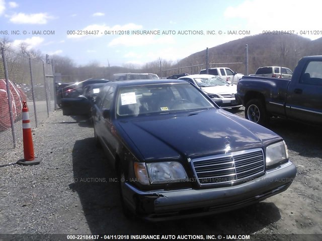 WDBGA33E7SA273792 - 1995 MERCEDES-BENZ S 320 BLACK photo 6