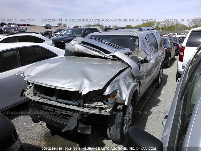 1FMEU65847UB10642 - 2007 FORD EXPLORER LIMITED SILVER photo 2