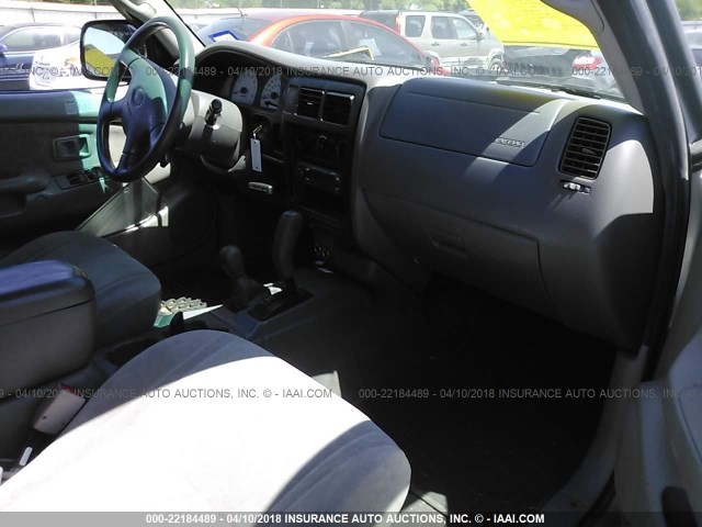 5TEHN72N42Z119467 - 2002 TOYOTA TACOMA DOUBLE CAB თაფლისფერი ფოტო 5