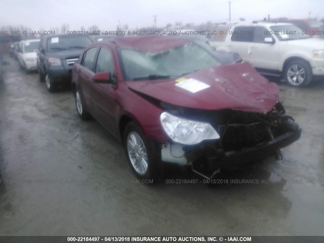 1C3LC56K87N508938 - 2007 CHRYSLER SEBRING TOURING MAROON photo 1