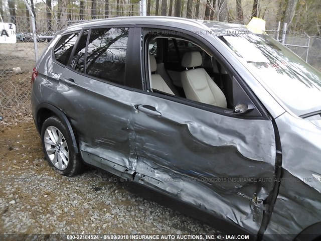 5UXWX9C56D0A18205 - 2013 BMW X3 XDRIVE28I GRAY photo 6