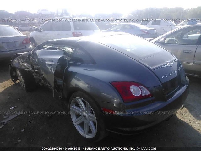 1C3AN69L94X023669 - 2004 CHRYSLER CROSSFIRE LIMITED GRAY photo 3