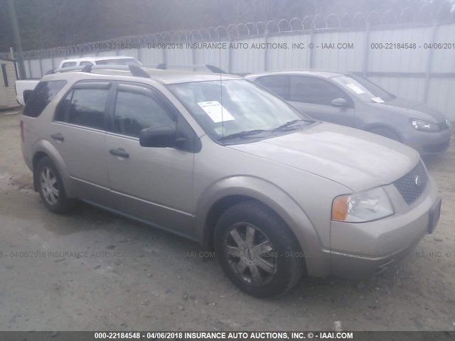 1FMZK04105GA13376 - 2005 FORD FREESTYLE SE Champagne photo 1