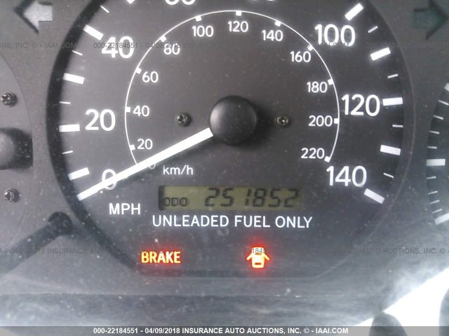 4T1BG22K0XU580881 - 1999 TOYOTA CAMRY CE/LE/XLE 栗色 照片 7