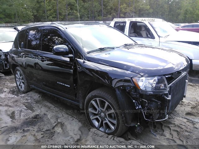 1C4NJCEA4GD536412 - 2016 JEEP COMPASS LATITUDE 黑色 照片 1