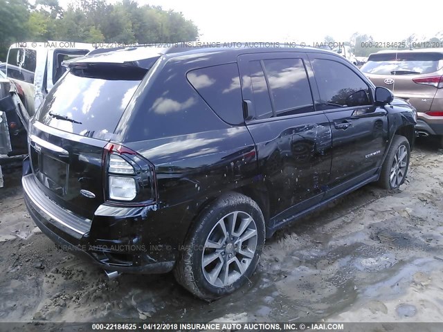 1C4NJCEA4GD536412 - 2016 JEEP COMPASS LATITUDE 黑色 照片 4