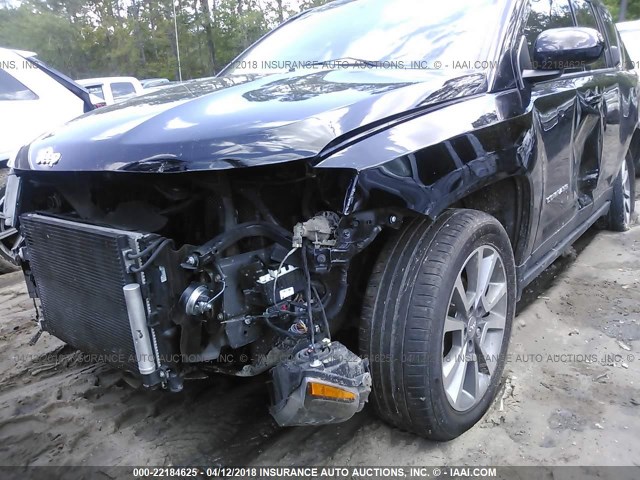 1C4NJCEA4GD536412 - 2016 JEEP COMPASS LATITUDE 黑色 照片 6