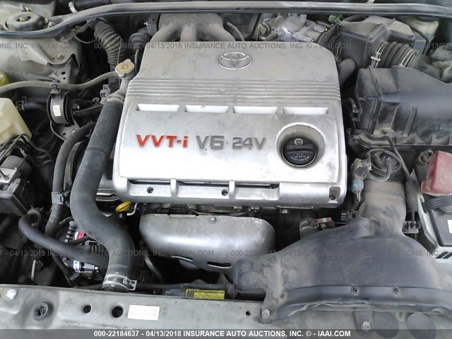 4T1BF32K55U093441 - 2005 TOYOTA CAMRY LE/XLE/SE SILVER photo 10